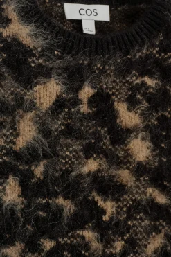 ANIMAL JACQUARD MERINO WOOL SWEATER