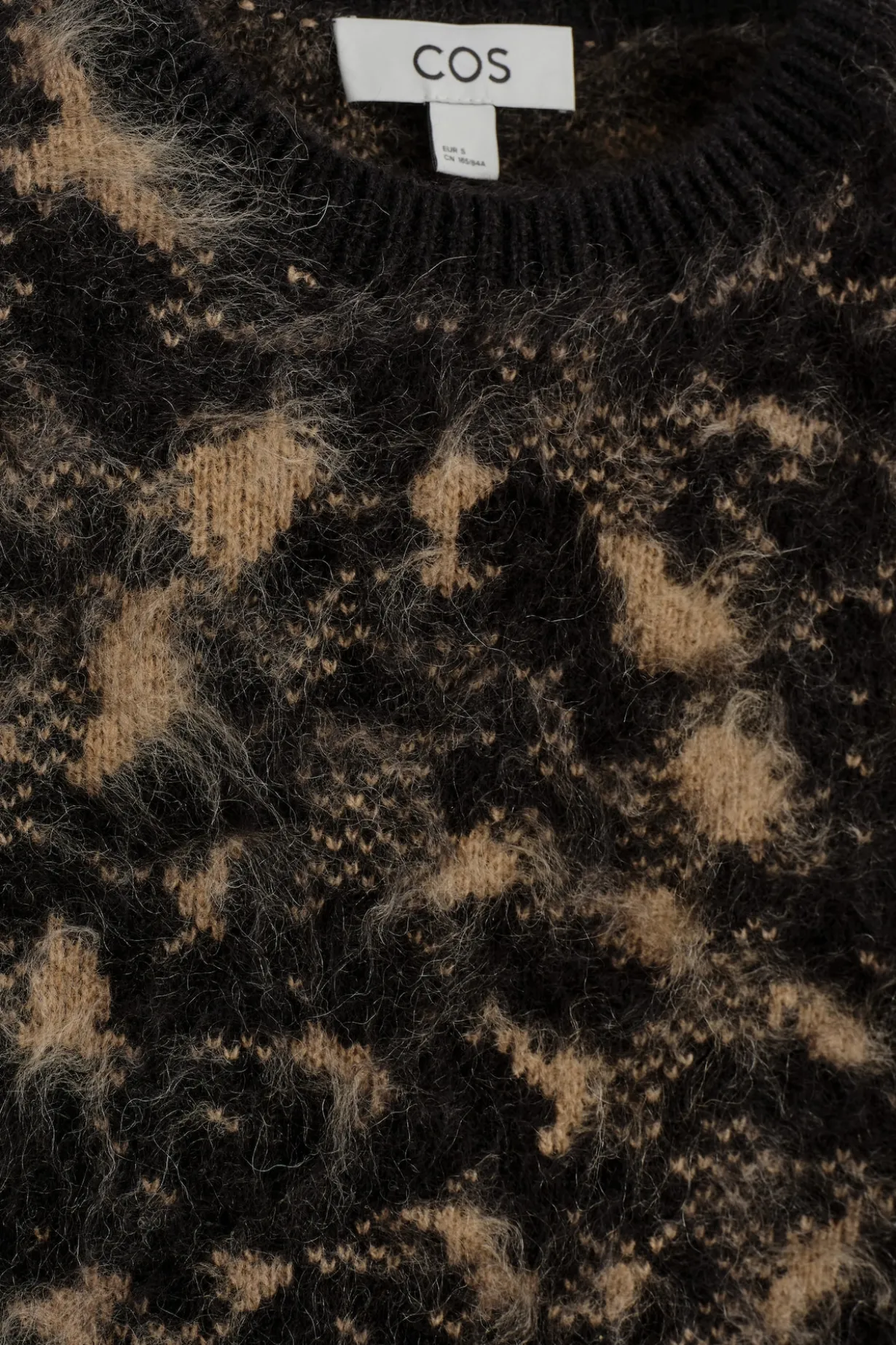 ANIMAL JACQUARD MERINO WOOL SWEATER