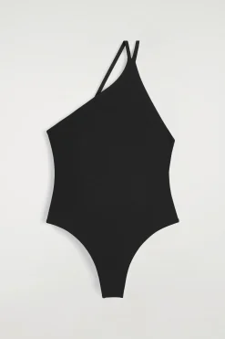 ASYMMETRIC DOUBLE-FACED SWIMSUIT