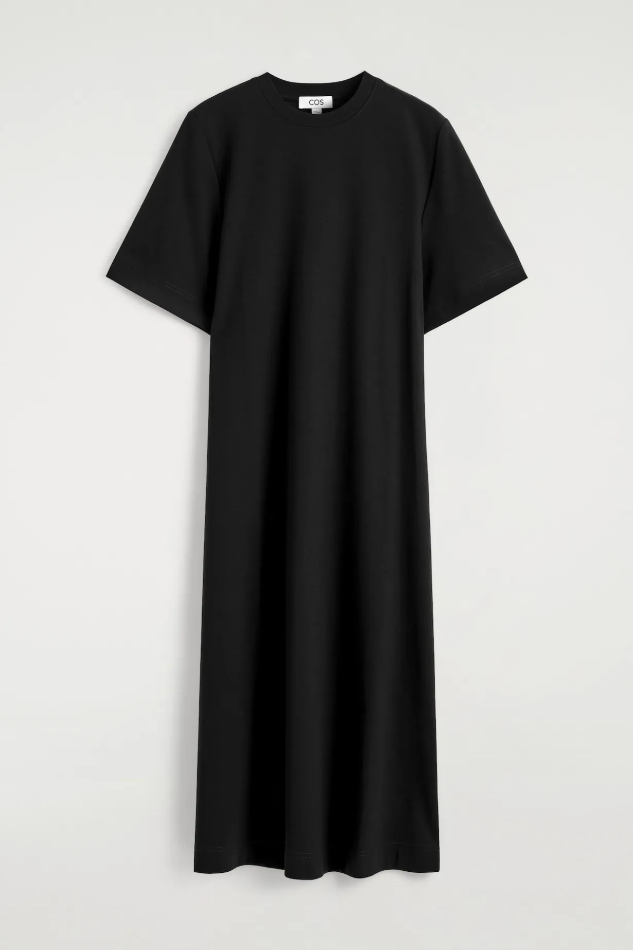 BELT-DETAIL MIDI T-SHIRT DRESS