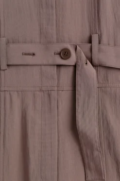 BELTED MODAL COVERALL
