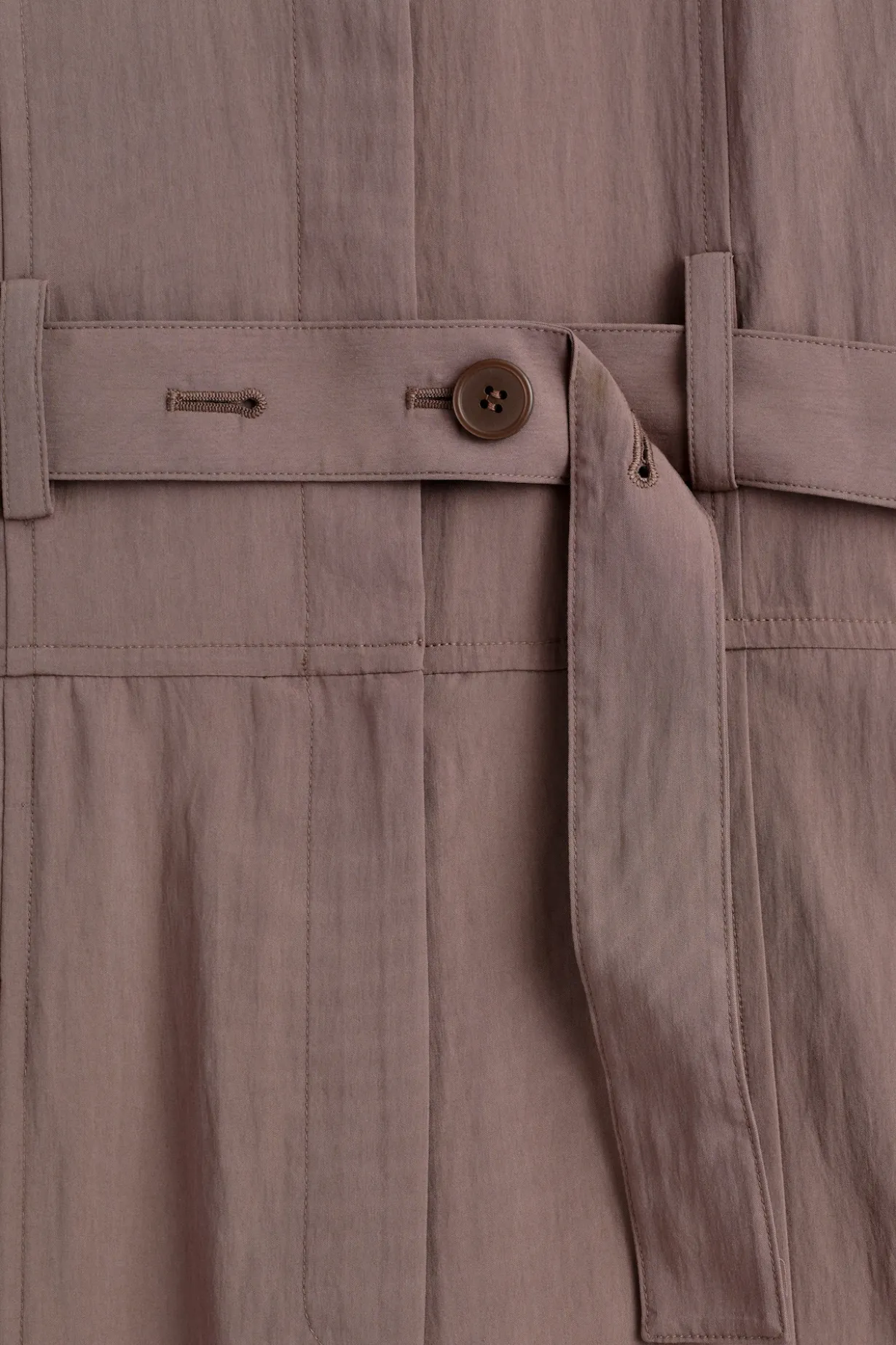 BELTED MODAL COVERALL