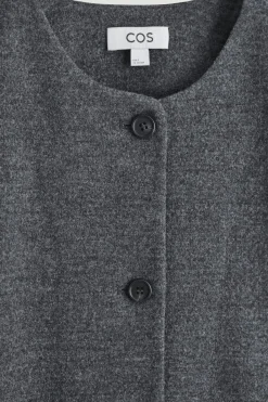 BOILED MERINO WOOL CARDIGAN