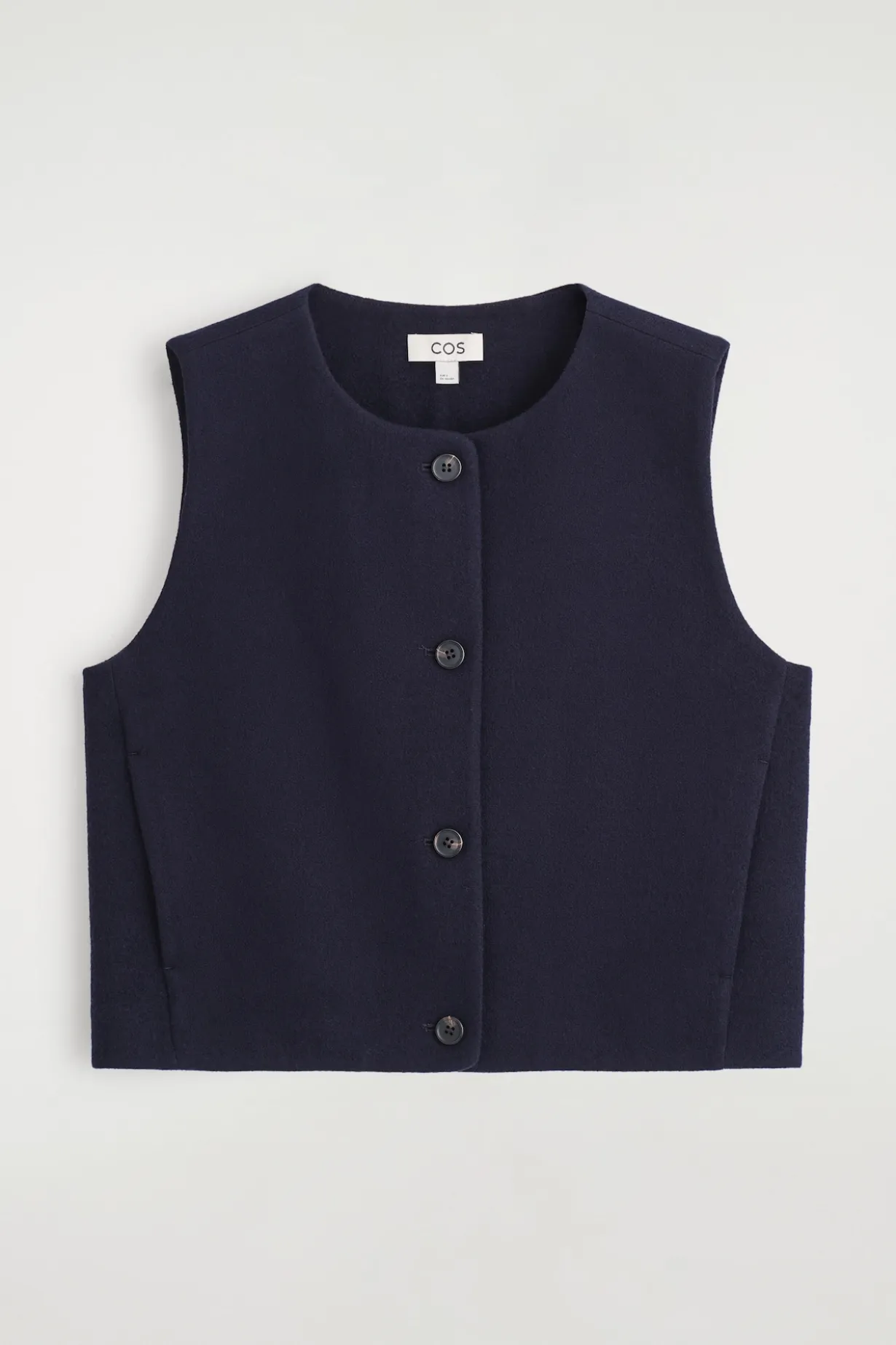BOILED MERINO WOOL VEST