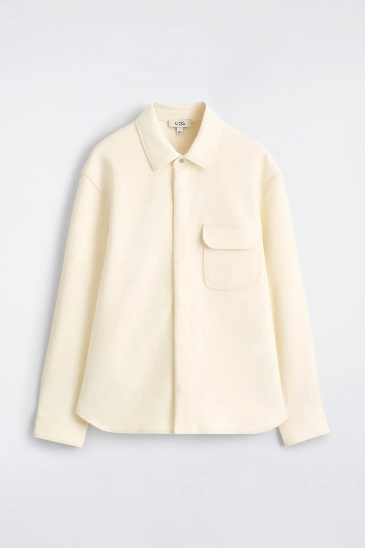 BOILED-WOOL OVERSHIRT