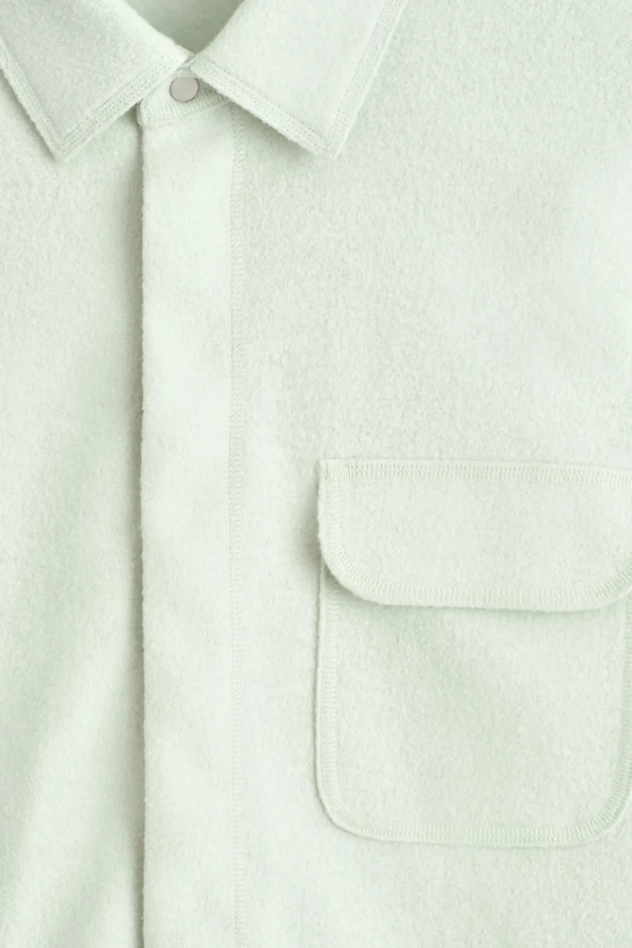 BOILED-WOOL OVERSHIRT