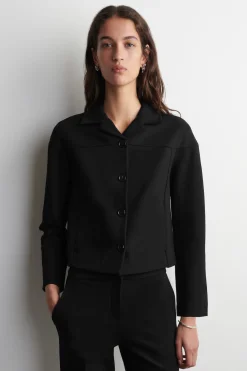 BOXY JERSEY JACKET