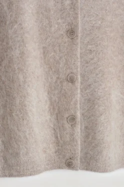 BRUSHED-CASHMERE VEST