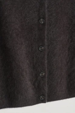 BRUSHED-CASHMERE VEST