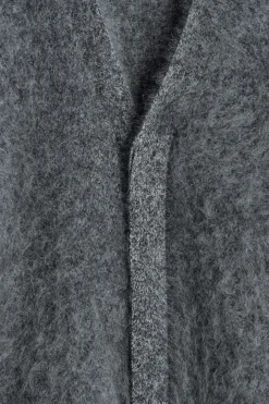 BRUSHED-CASHMERE V-NECK CARDIGAN