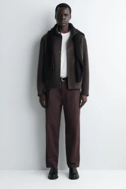 BRUSHED-COTTON SHIRT