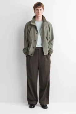 BRUSHED-COTTON SHIRT