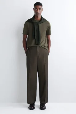 BRUSHED-COTTON SHIRT