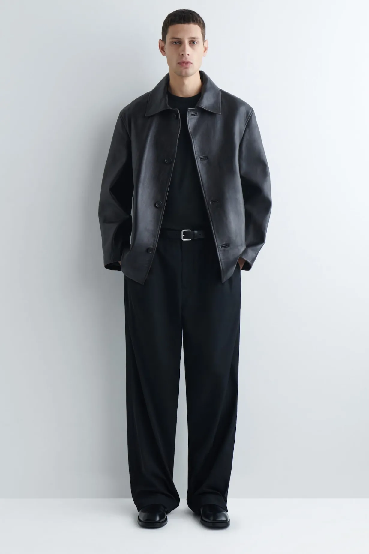 BRUSHED-COTTON SHIRT