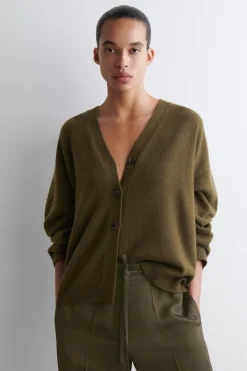 CASHMERE V-NECK CARDIGAN
