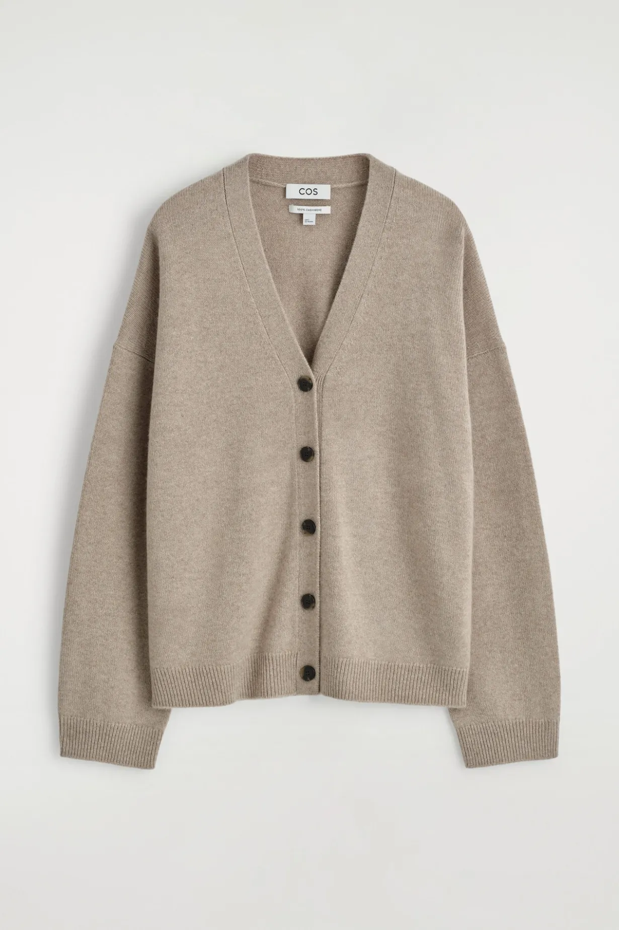 CASHMERE V-NECK CARDIGAN