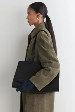 CASHMERE-LINED SUEDE GLOVES