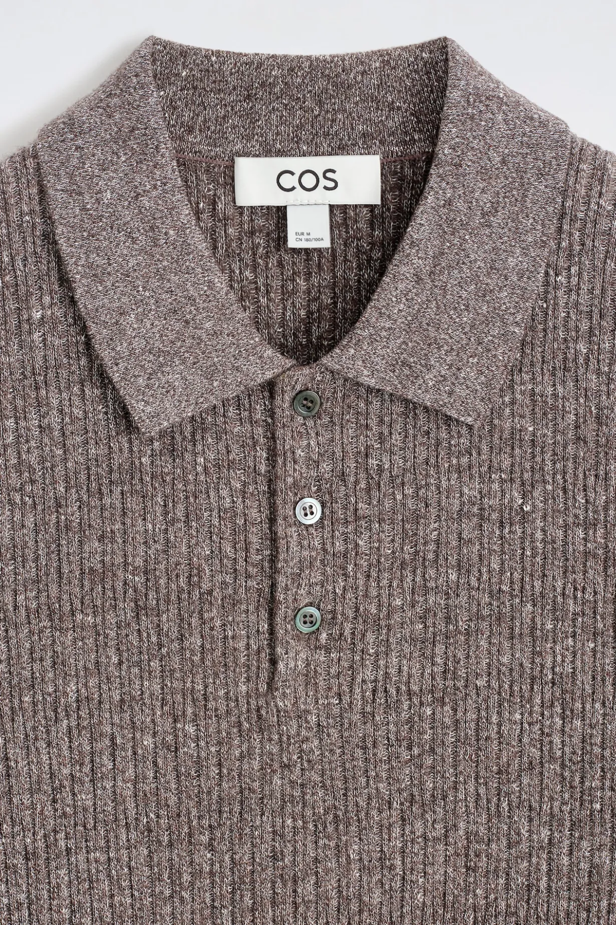 CASHMERE-LINEN POLO SHIRT