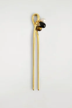 CHARM-DETAIL HAIR PIN