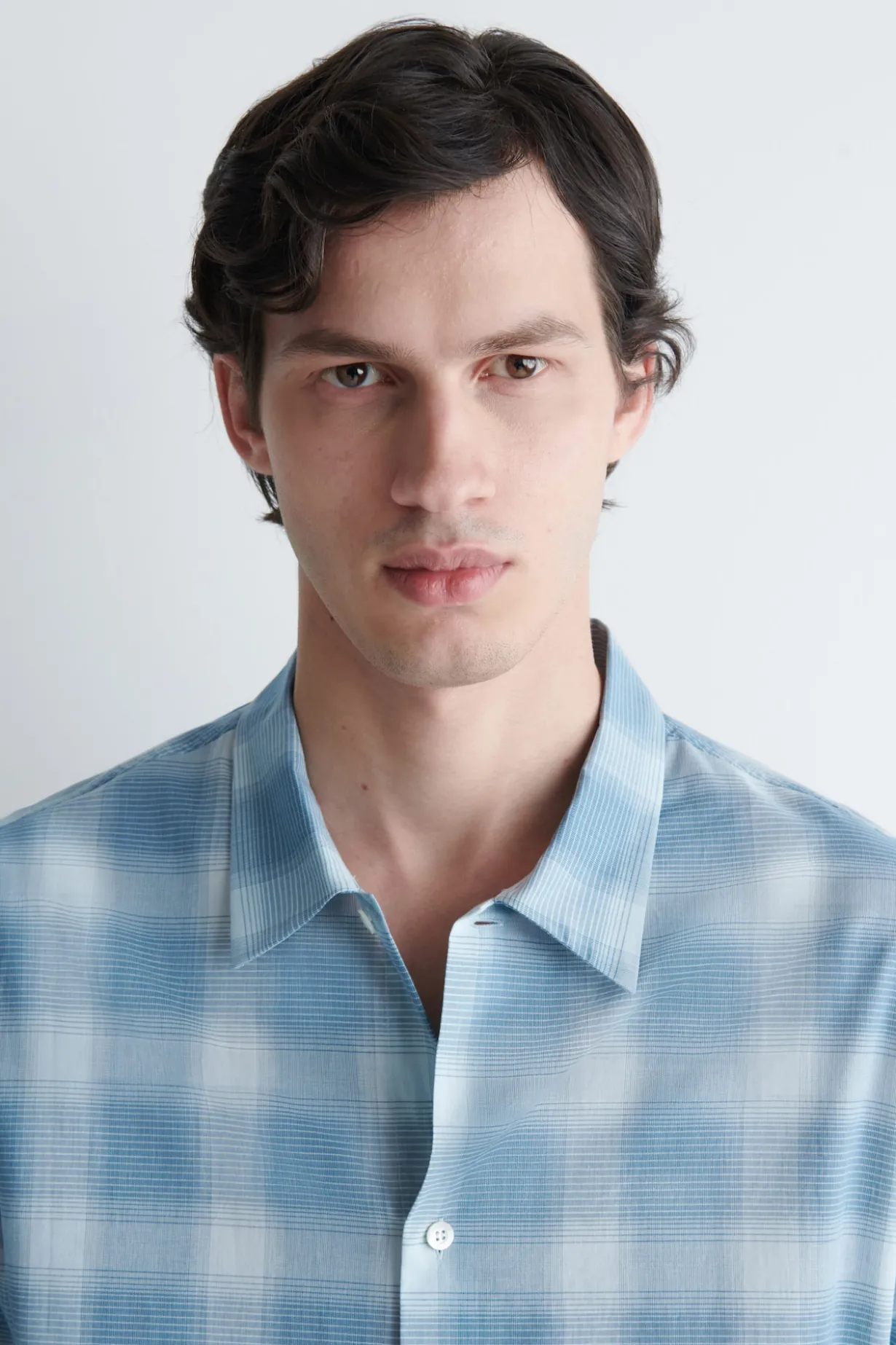 CHECKED COTTON SHIRT