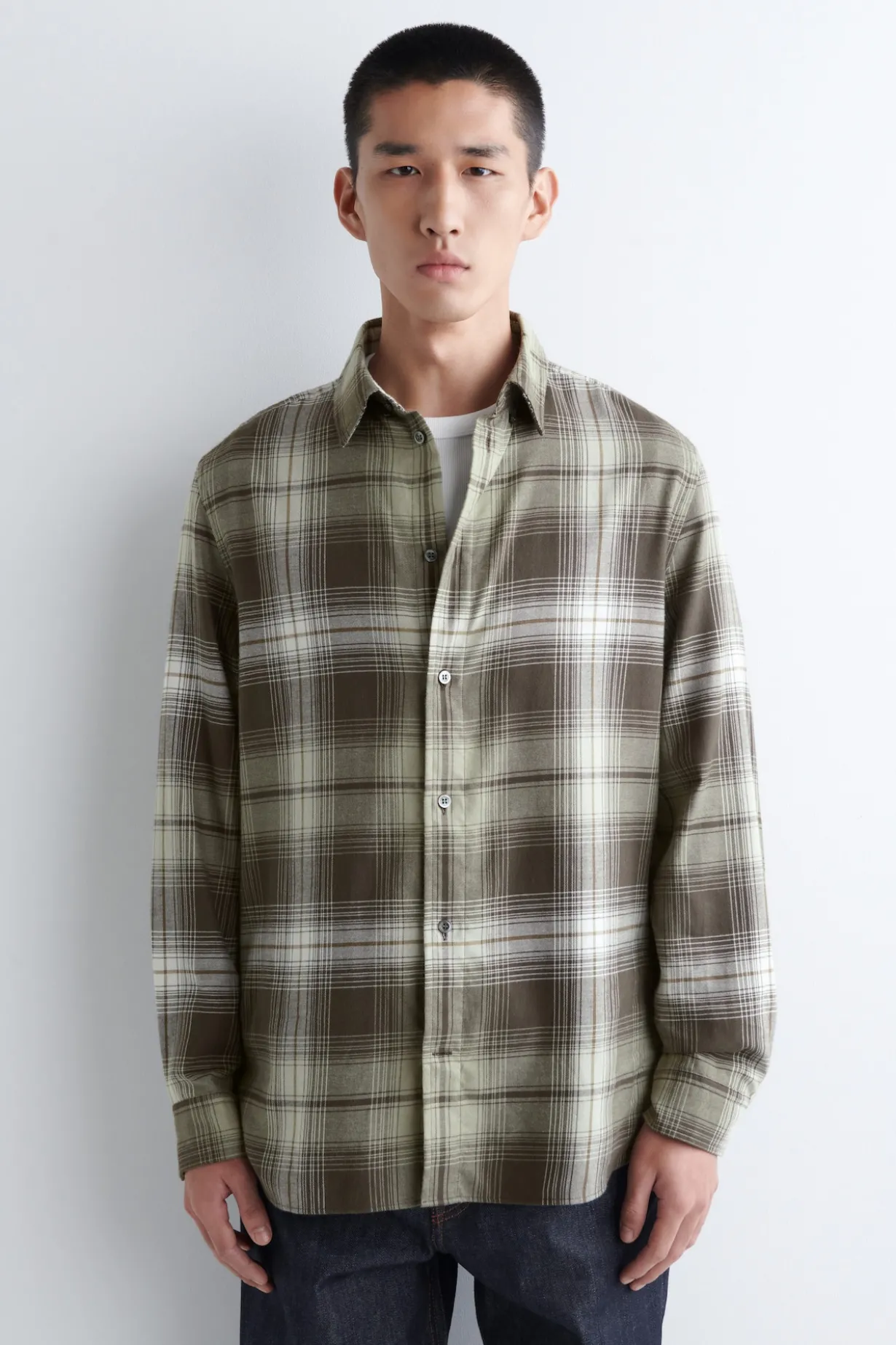 CHECKED PIMA COTTON SHIRT
