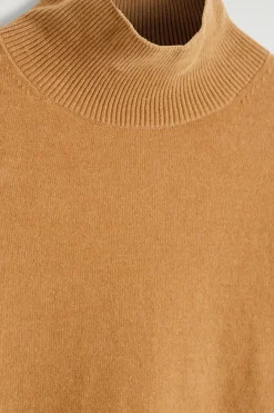 CHENILLE MOCK-NECK SWEATER