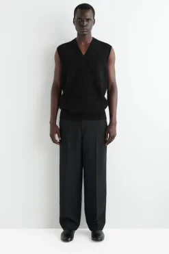 CHENILLE-KNIT VEST
