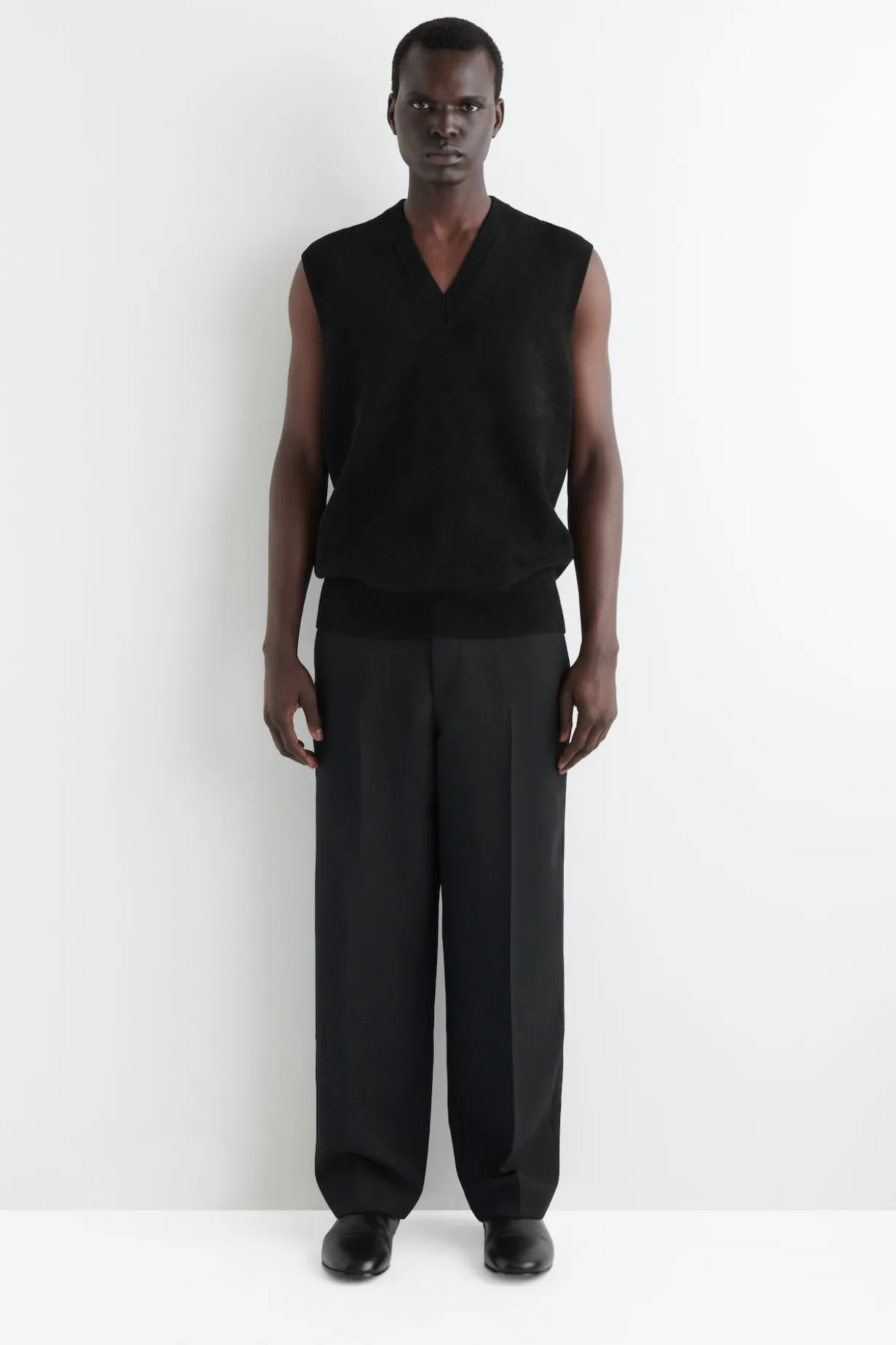 CHENILLE-KNIT VEST