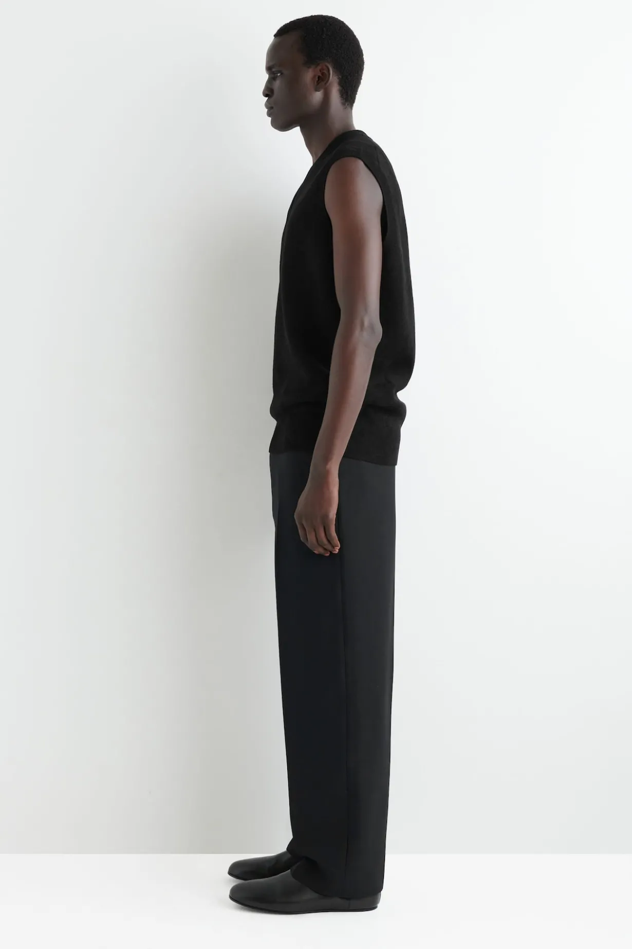 CHENILLE-KNIT VEST