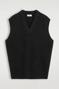 CHENILLE-KNIT VEST