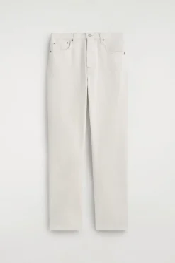 CHORD STRAIGHT-LEG JEANS