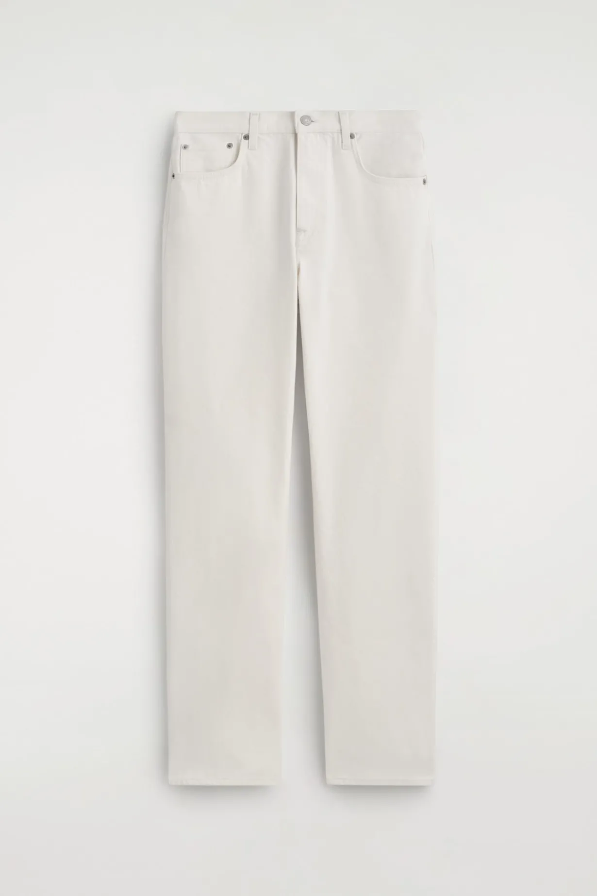 CHORD STRAIGHT-LEG JEANS