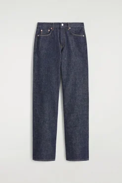 CHORD STRAIGHT-LEG JEANS