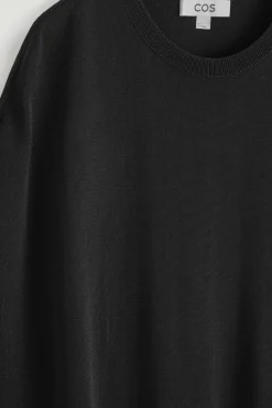 CIRCLE-CUT KNIT DRESS