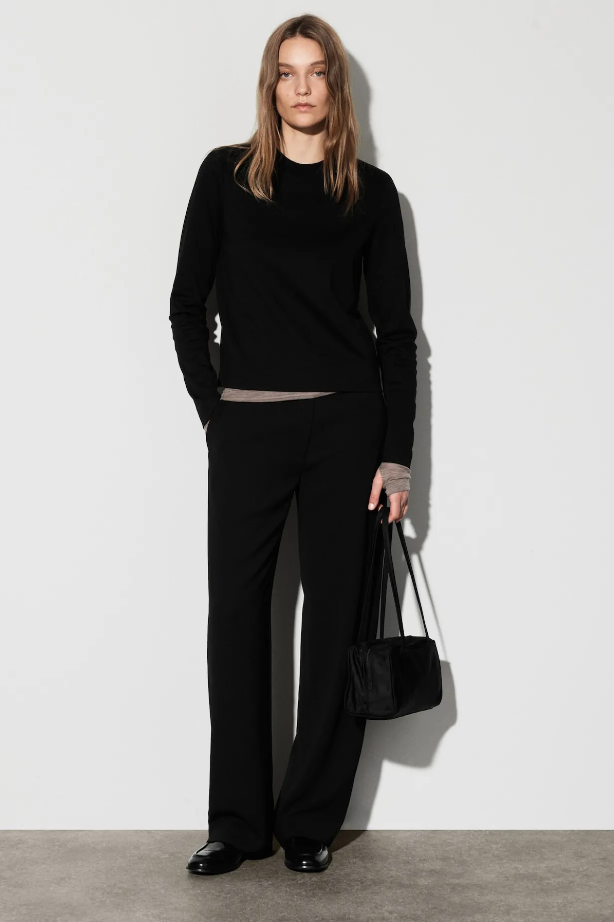 CLEAN CUT LONG-SLEEVED T-SHIRT