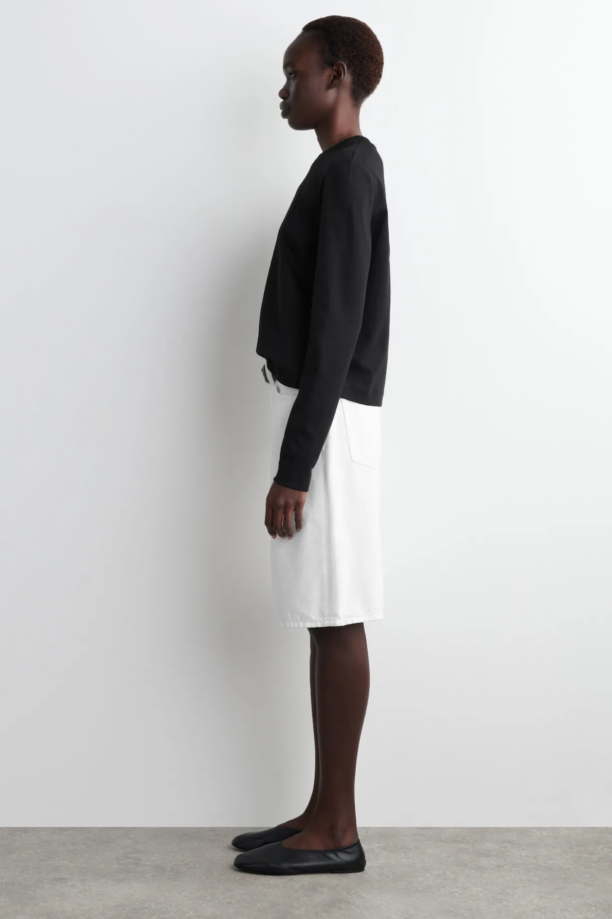 CLEAN CUT REGULAR LONG-SLEEVED T-SHIRT