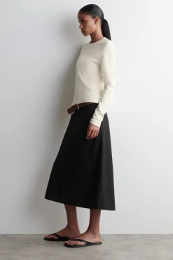 CLEAN CUT REGULAR LONG-SLEEVED T-SHIRT