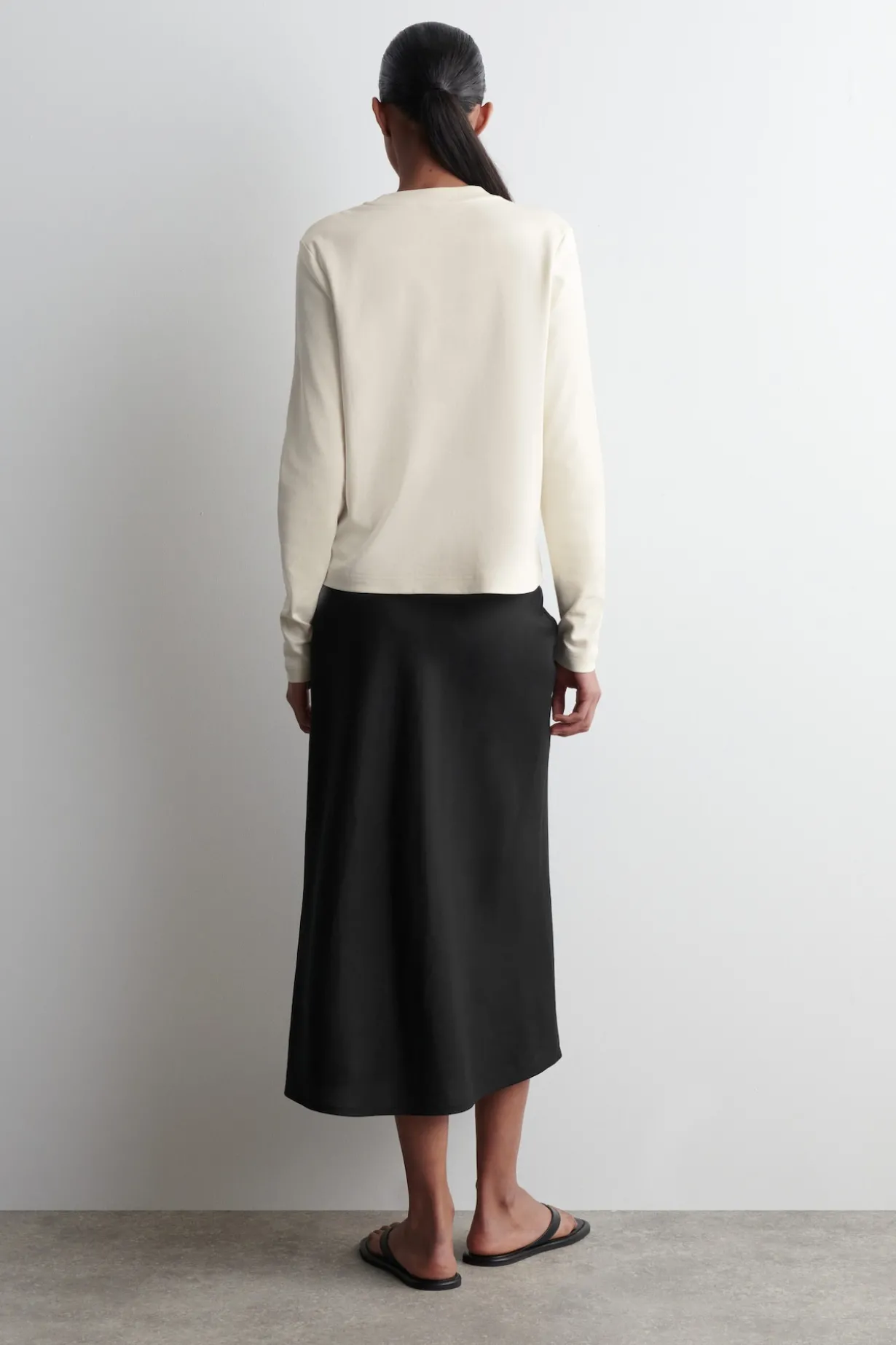 CLEAN CUT REGULAR LONG-SLEEVED T-SHIRT