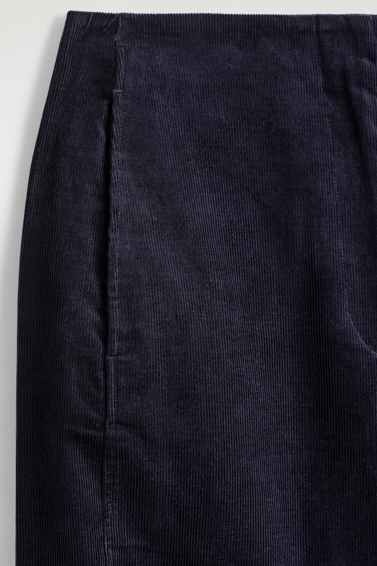 CORDUROY BARREL-LEG PANTS