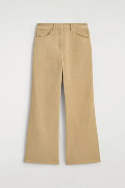 CORDUROY STRAIGHT-LEG PANTS
