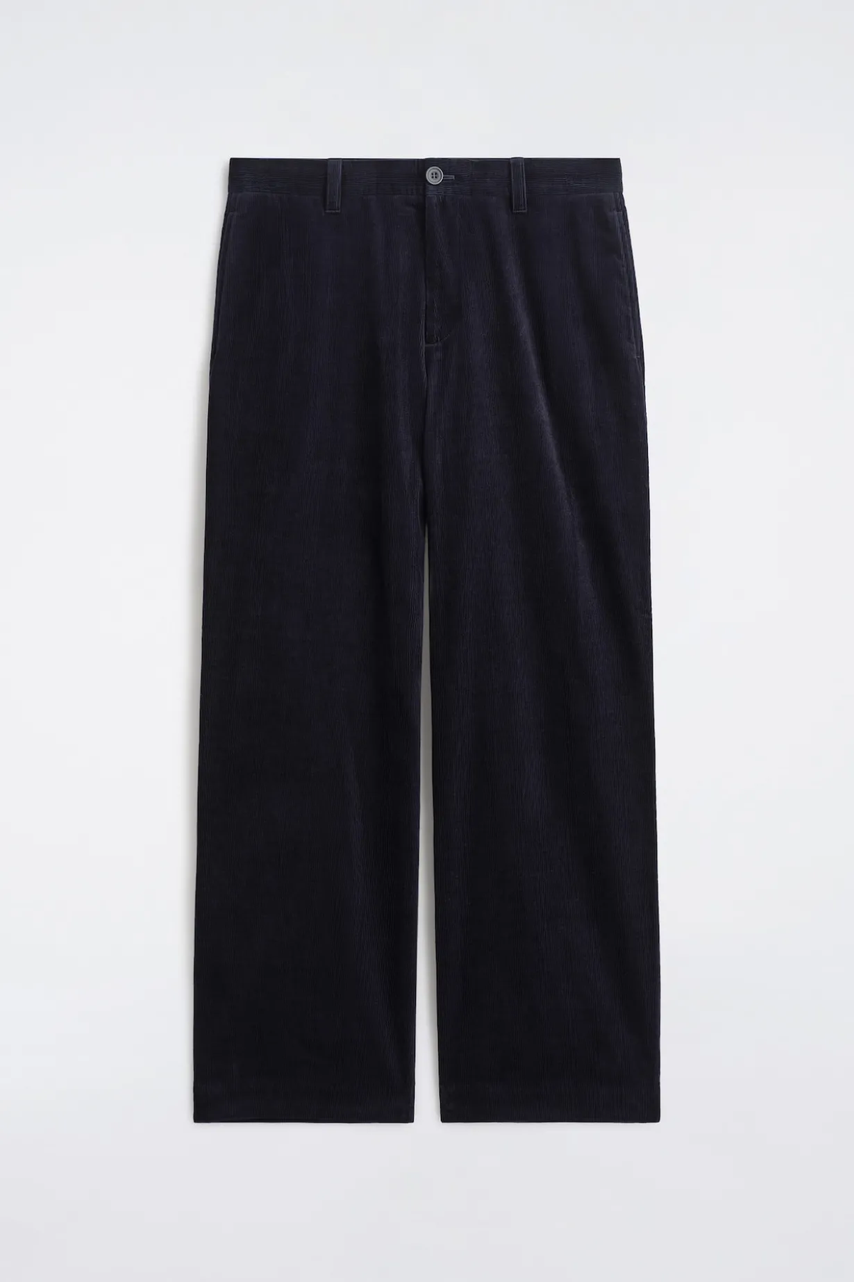 CORDUROY WIDE-LEG PANTS