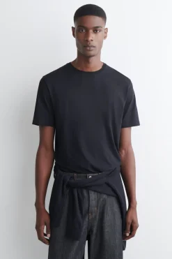 COTTON CREW-NECK T-SHIRT