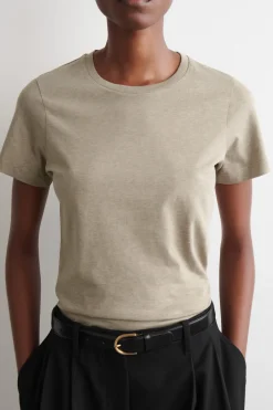 COTTON CREW-NECK T-SHIRT