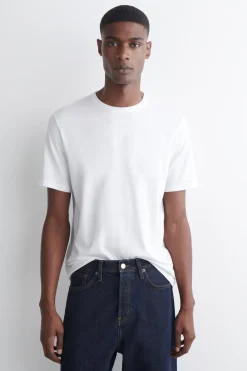 COTTON CREW-NECK T-SHIRT
