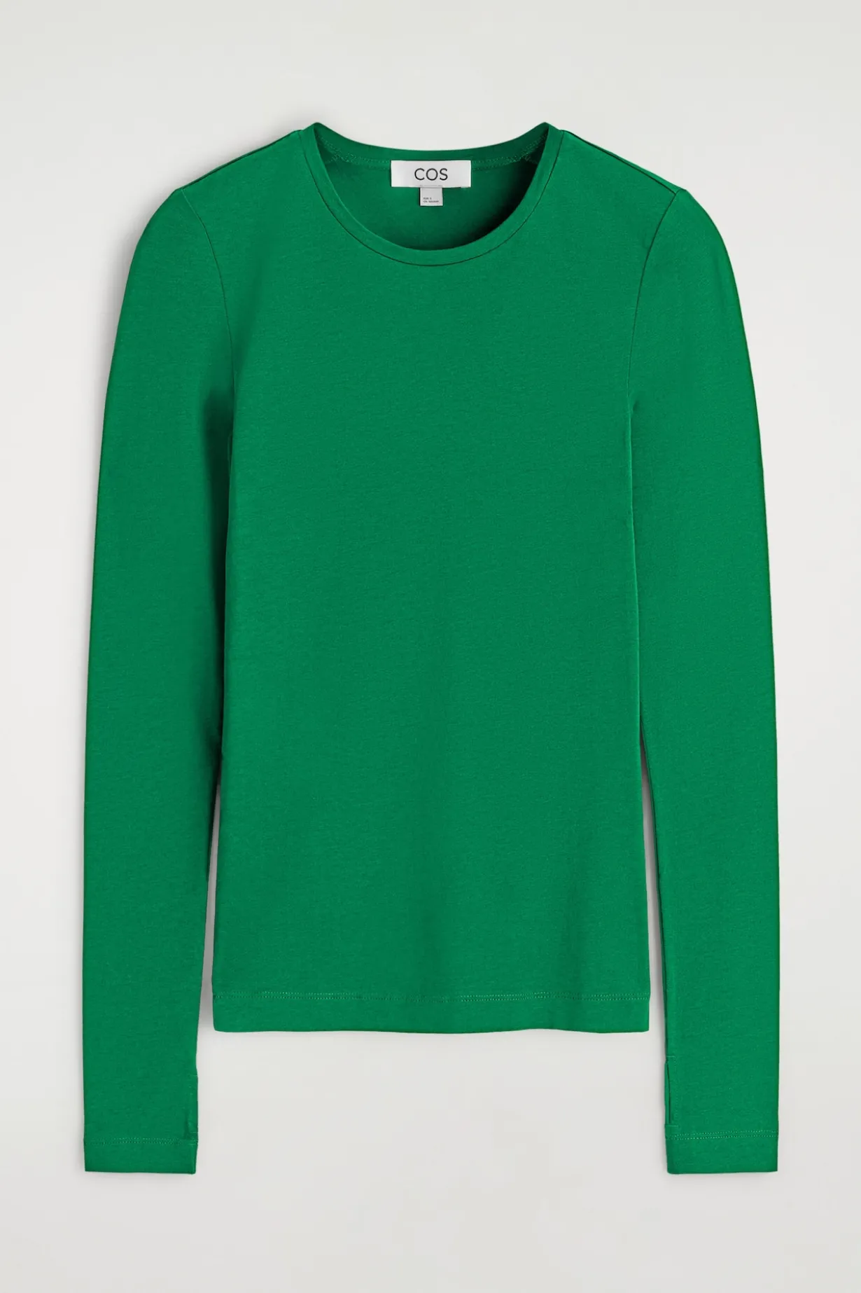 COTTON LONG-SLEEVED TOP