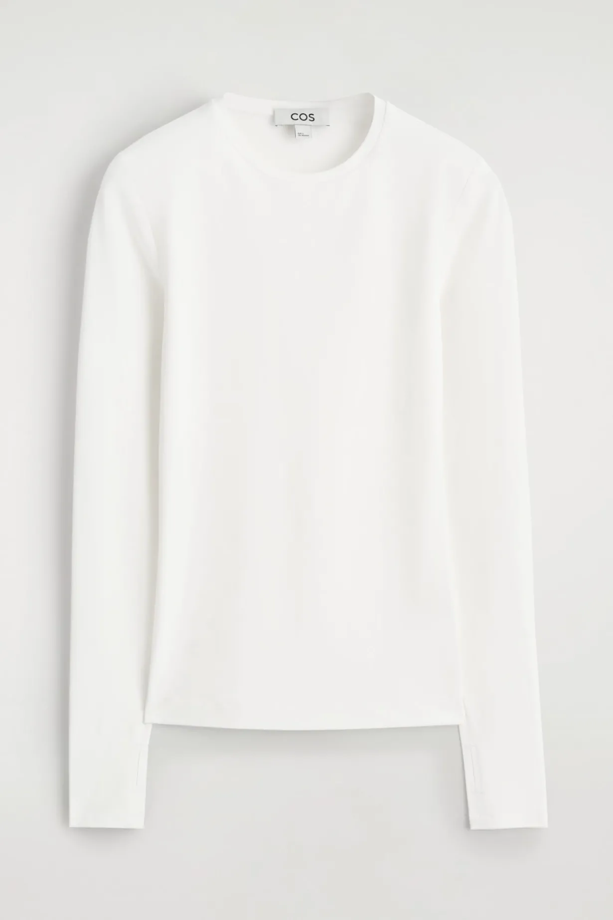 COTTON LONG-SLEEVED TOP