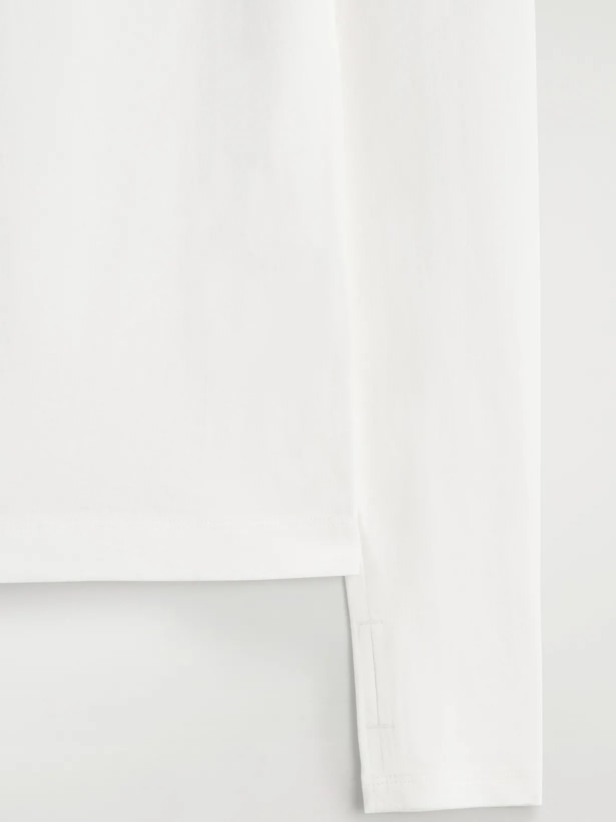 COTTON LONG-SLEEVED TOP