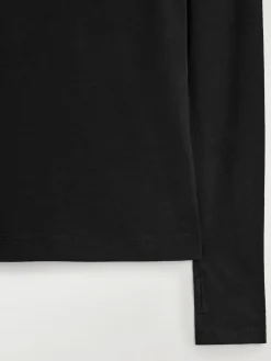COTTON LONG-SLEEVED TOP