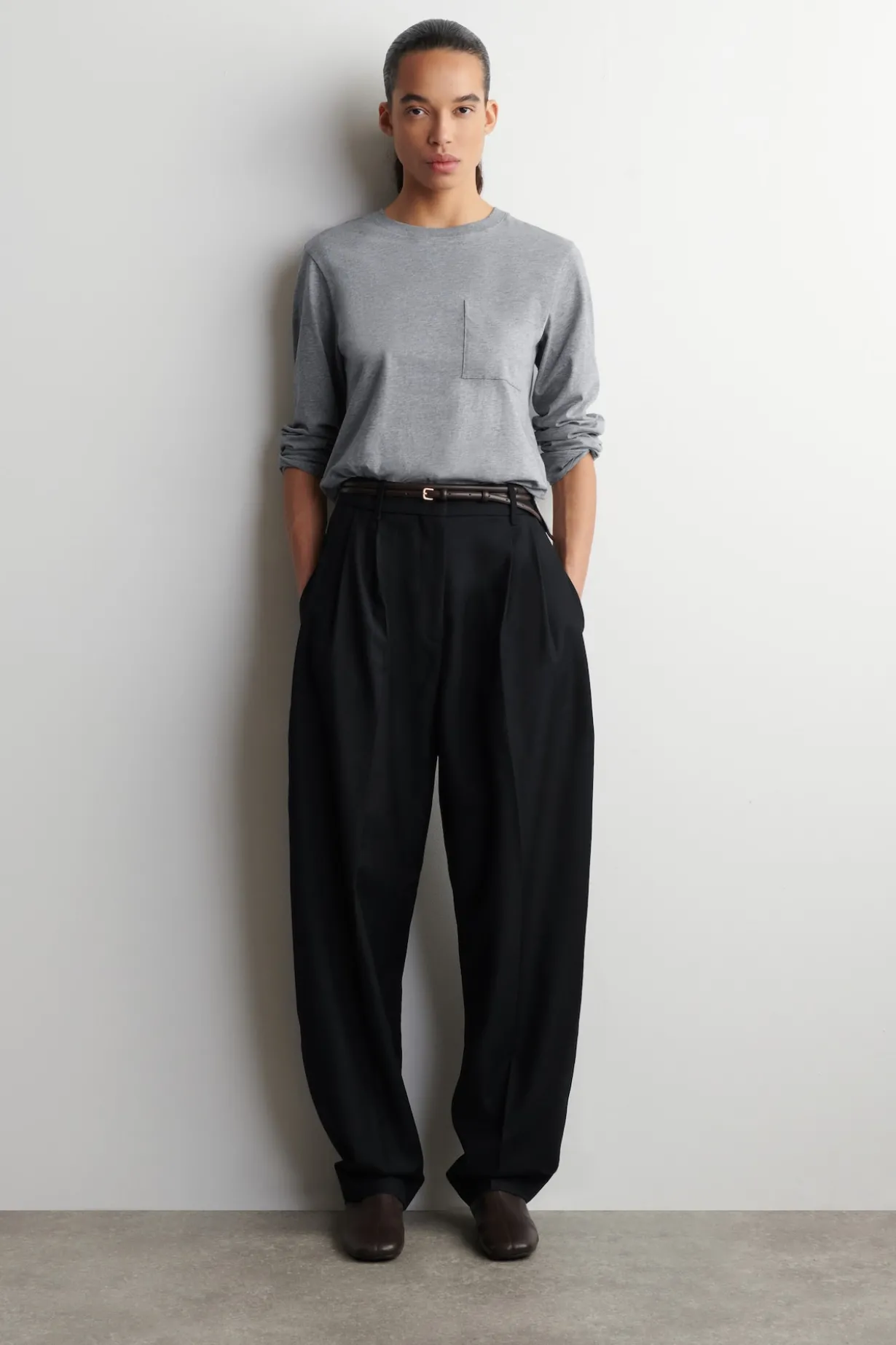 COTTON LONG-SLEEVED T-SHIRT