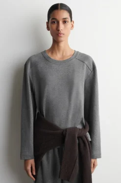 COTTON LONG-SLEVELED TOP